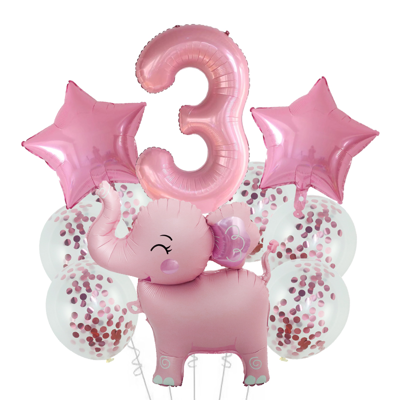 10pcs Wild Animal Balloons Cut - đánh giá và giá Wedding Zoo