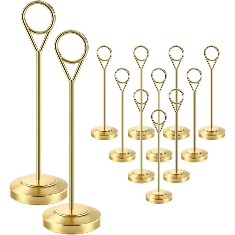 [NEWA64Z!】 Sturdy Photo Pictur - đánh giá và giá Table Number Gold