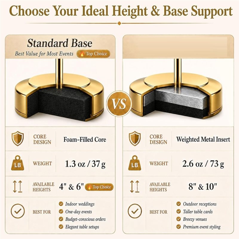 [A92P!】 Sturdy Photo Picture H - đánh giá và giá Table Number Gold