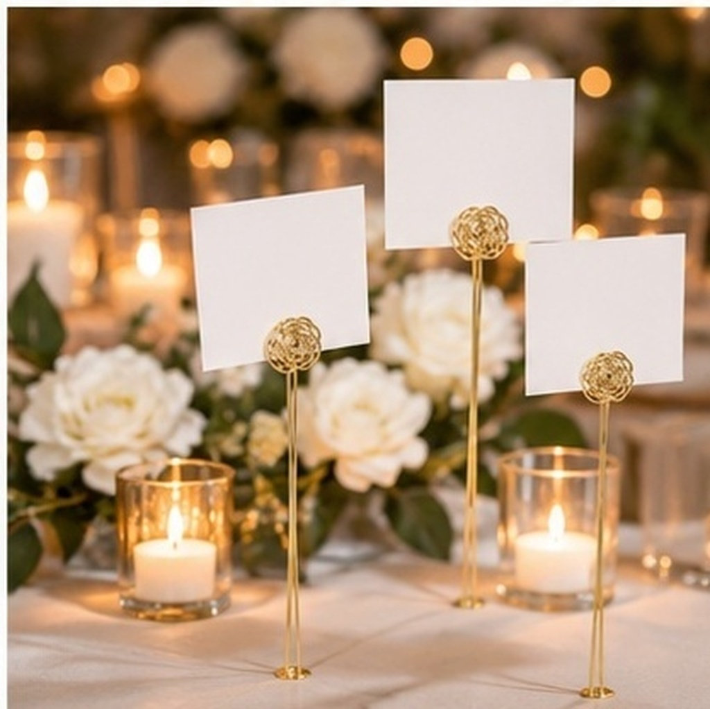 30Pcs Elegant Gold Floral Card - đánh giá và giá Table Number Gold