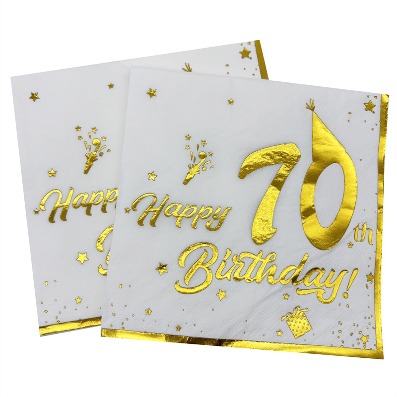 10Pcs Gold Happy 70th Birthday - đánh giá và giá Table Number Gold