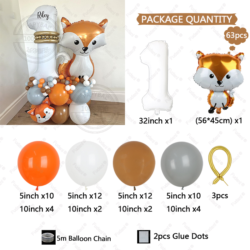 63Pcs Jungle Zoo Smart Fox Alu - đánh giá và giá Wedding Zoo