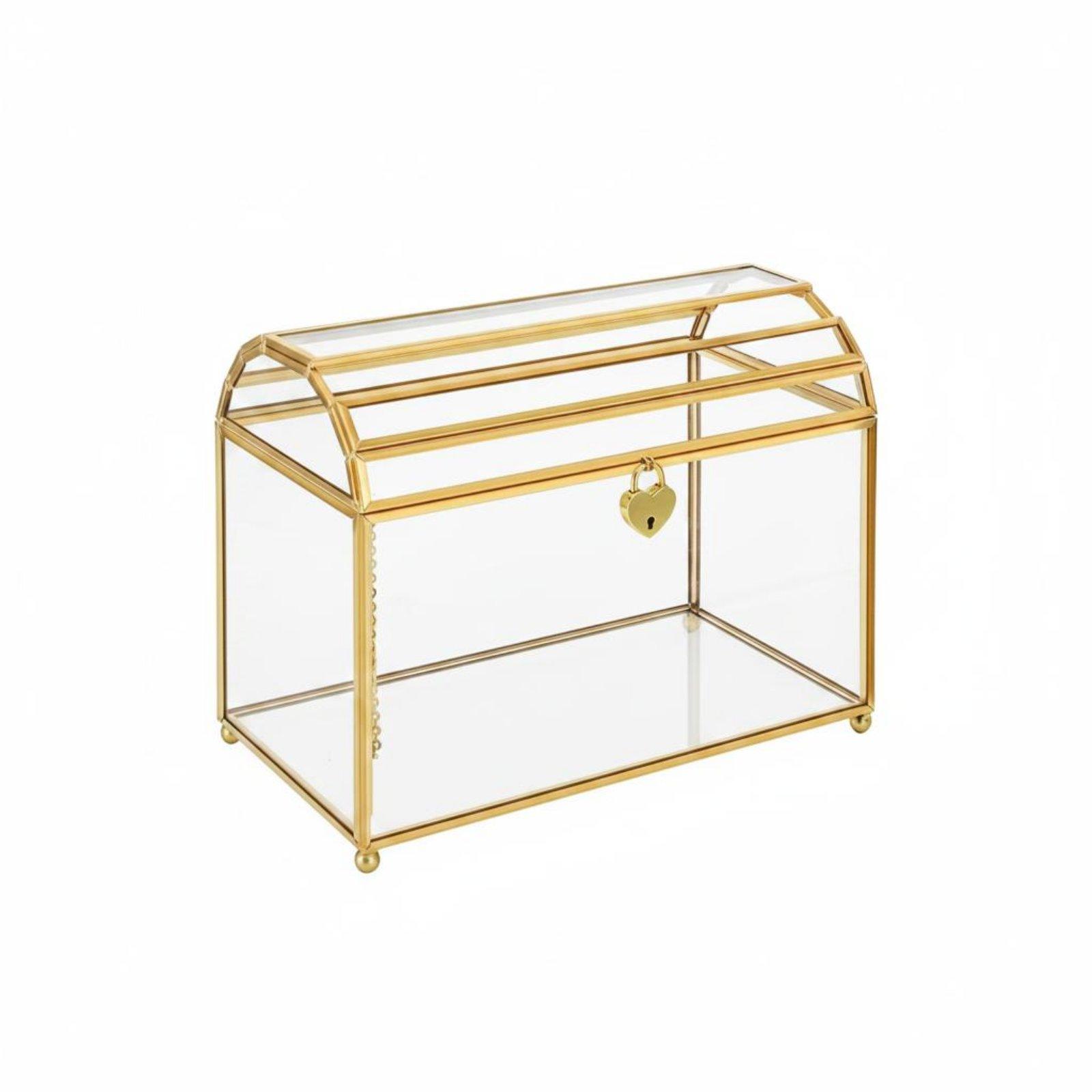 Elegant Glass Wedding Envelope - đánh giá và giá Wedding Card Box