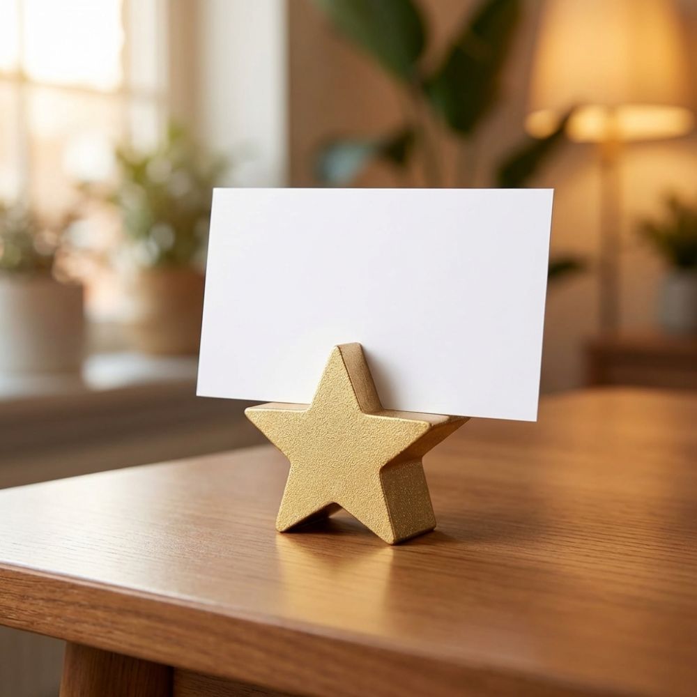 12PCS Star Heart Shaped Table  - đánh giá và giá Table Number Gold