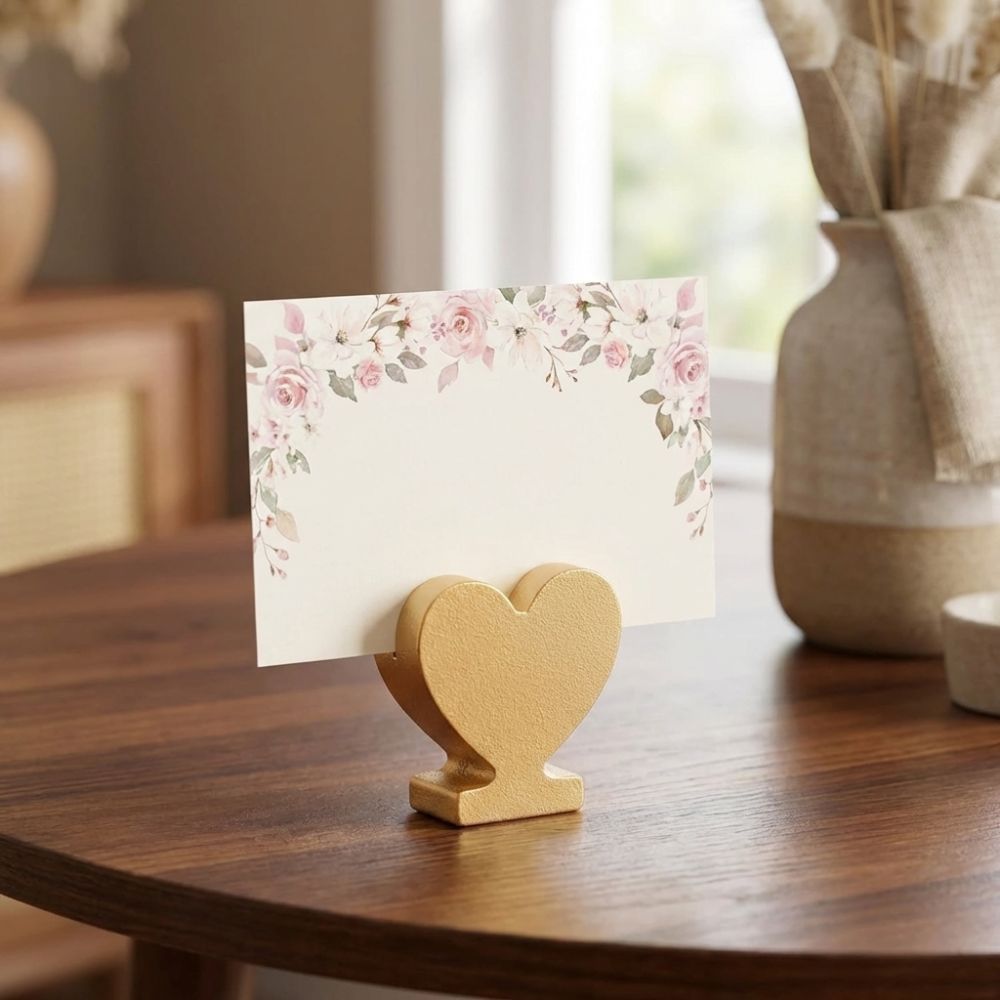 12PCS Star Heart Shaped Table  - đánh giá và giá Table Number Gold